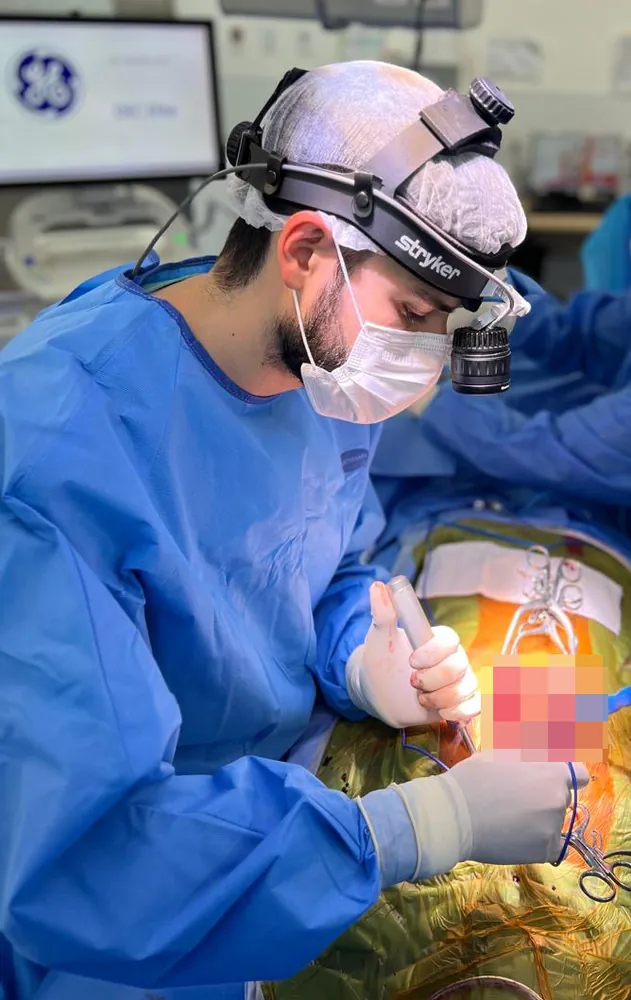 Cirurgia aberta da coluna